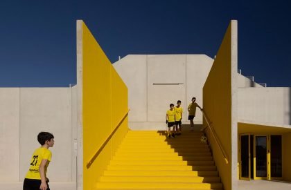 Grandstand Building - Training Complex of the Municipal Stadium in Aveiro | SUMMARY