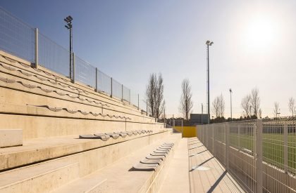 Grandstand Building - Training Complex of the Municipal Stadium in Aveiro | SUMMARY