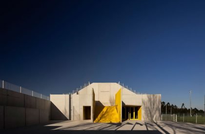 Grandstand Building - Training Complex of the Municipal Stadium in Aveiro | SUMMARY