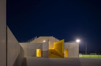 Grandstand Building - Training Complex of the Municipal Stadium in Aveiro | SUMMARY