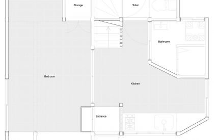 Rokukakubashi House | Roovice