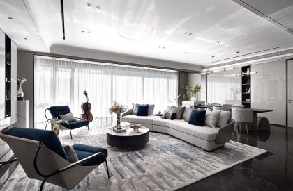 Glory Mansion Hotel-style Entrance Lobby & Show Flat | Qiran Design Group