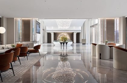 Glory Mansion Hotel-style Entrance Lobby & Show Flat | Qiran Design Group