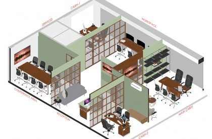 Office for Jainam Engicon Pvt. Ltd. | i-con Architects & Urban Planners