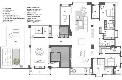 Penthouse in Chaozhou | AD Architecture