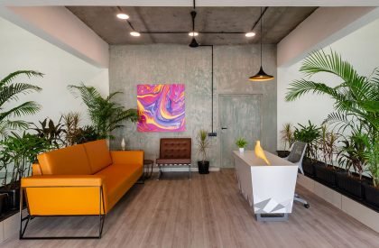 Tropic extent- A fusion of Art and Nature- The diamond factory project | Kritnam Atelier