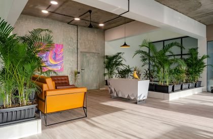 Tropic extent- A fusion of Art and Nature- The diamond factory project | Kritnam Atelier