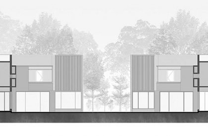 Twin Home | tHE gRID architects
