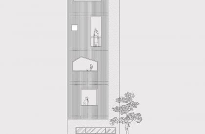 Multiple Space Complex House | Story Architecture