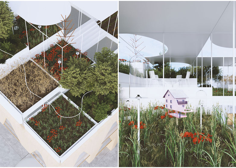 Sky Under the Trees | Mjölk architekti