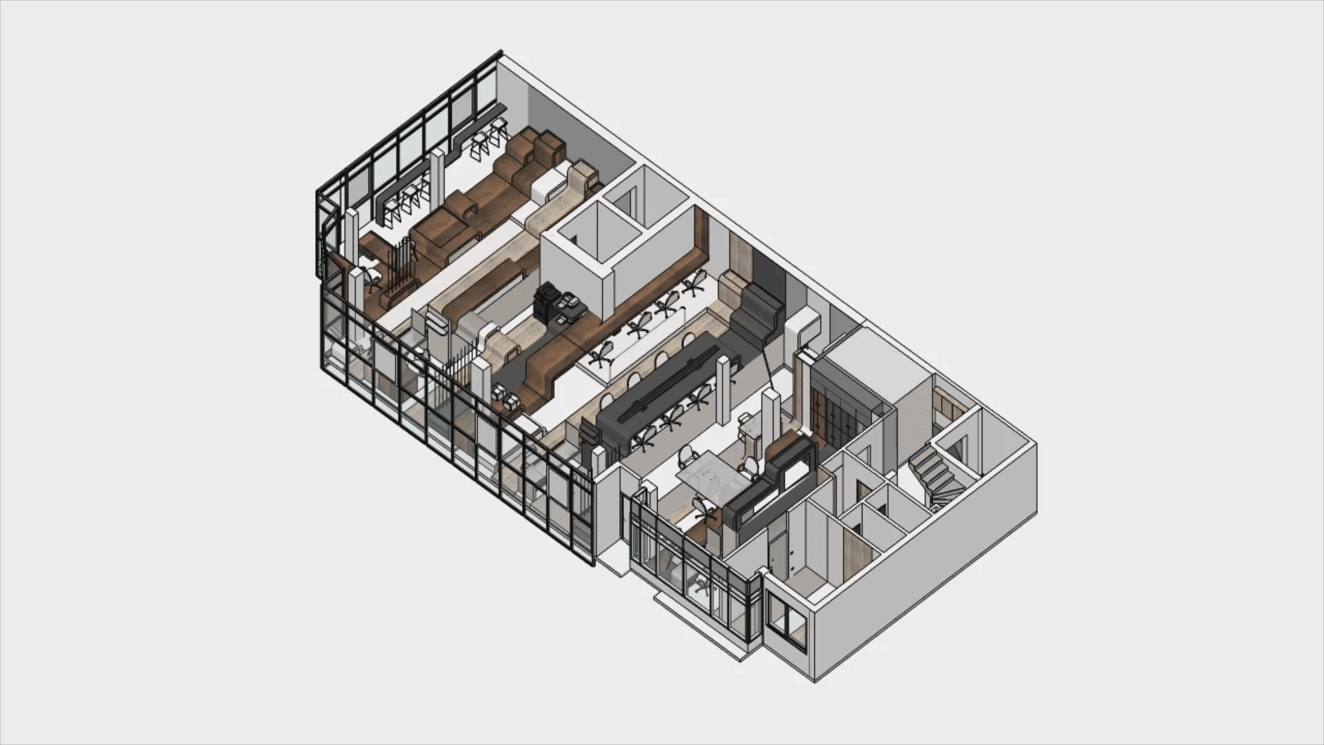 Uplifting office | Takashi Niwa Architects