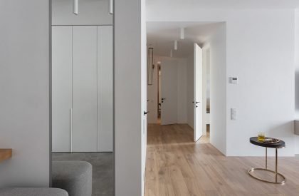 Minimalist apartment with a colour splash | Alexander Tischler