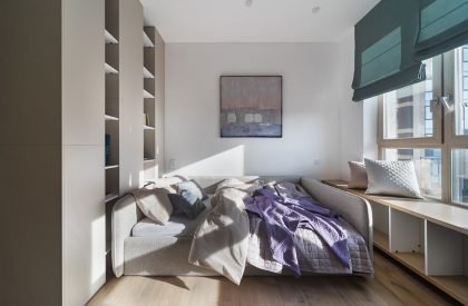 Minimalist apartment with a colour splash | Alexander Tischler