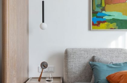 Minimalist apartment with a colour splash | Alexander Tischler