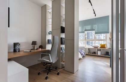Minimalist apartment with a colour splash | Alexander Tischler