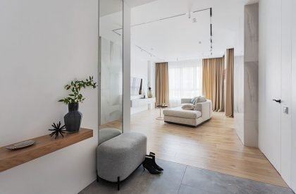 Minimalist apartment with a colour splash | Alexander Tischler