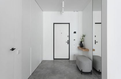 Minimalist apartment with a colour splash | Alexander Tischler