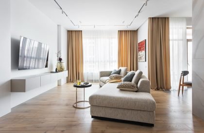Minimalist apartment with a colour splash | Alexander Tischler