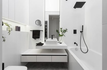Minimalist apartment with a colour splash | Alexander Tischler