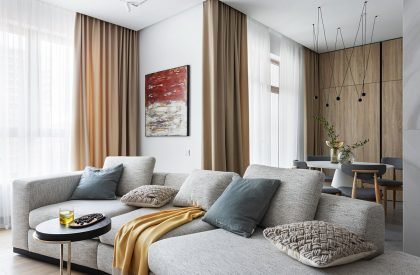 Minimalist apartment with a colour splash | Alexander Tischler