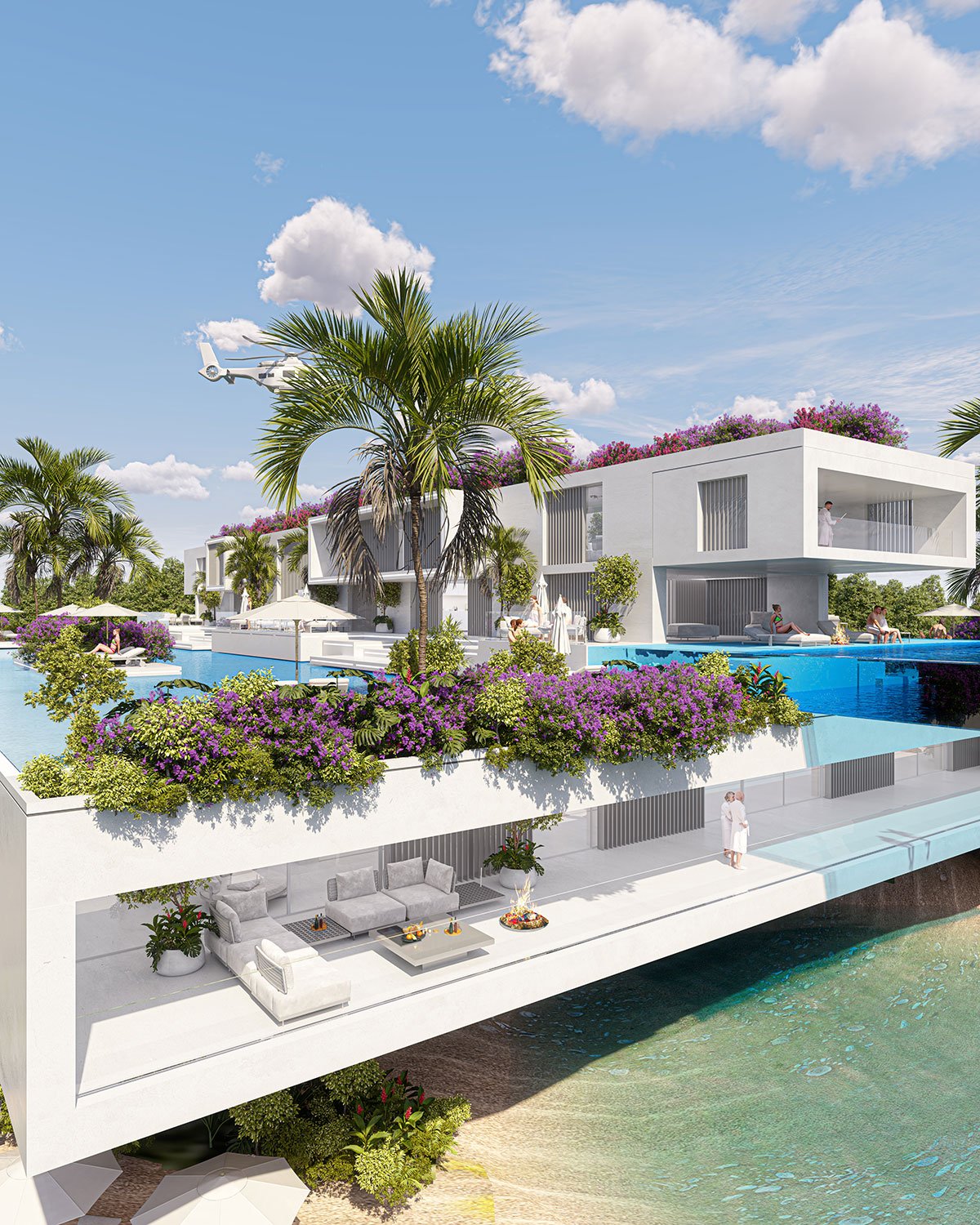 Eagle Mansion Signature Villa’ in ‘Soul Luxury Beach Resort’ by Emaar Misr at Northern Coast | MASK architects