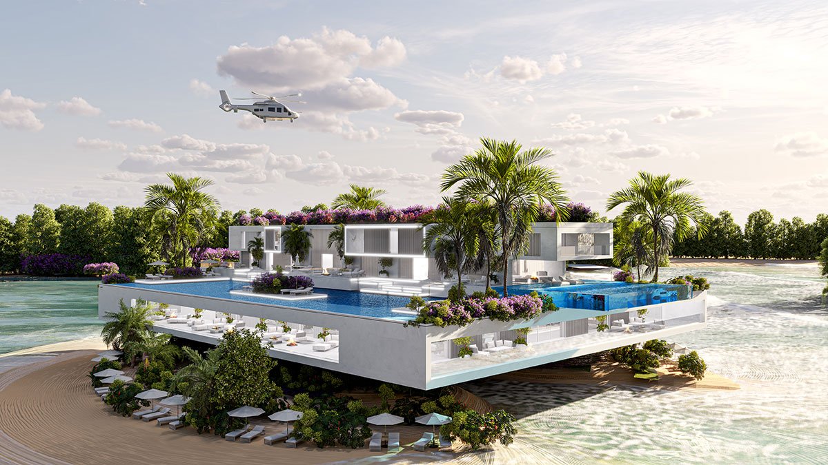 Eagle Mansion Signature Villa’ in ‘Soul Luxury Beach Resort’ by Emaar Misr at Northern Coast | MASK architects