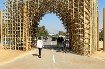 Northeast Commemorative Gate- 36th Surajkund Crafts Mela | atArchitecture