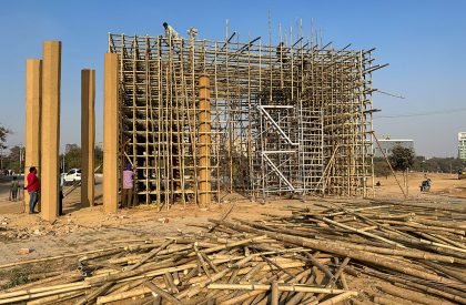 Northeast Commemorative Gate- 36th Surajkund Crafts Mela | atArchitecture