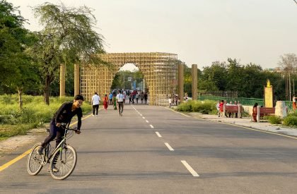 Northeast Commemorative Gate- 36th Surajkund Crafts Mela | atArchitecture