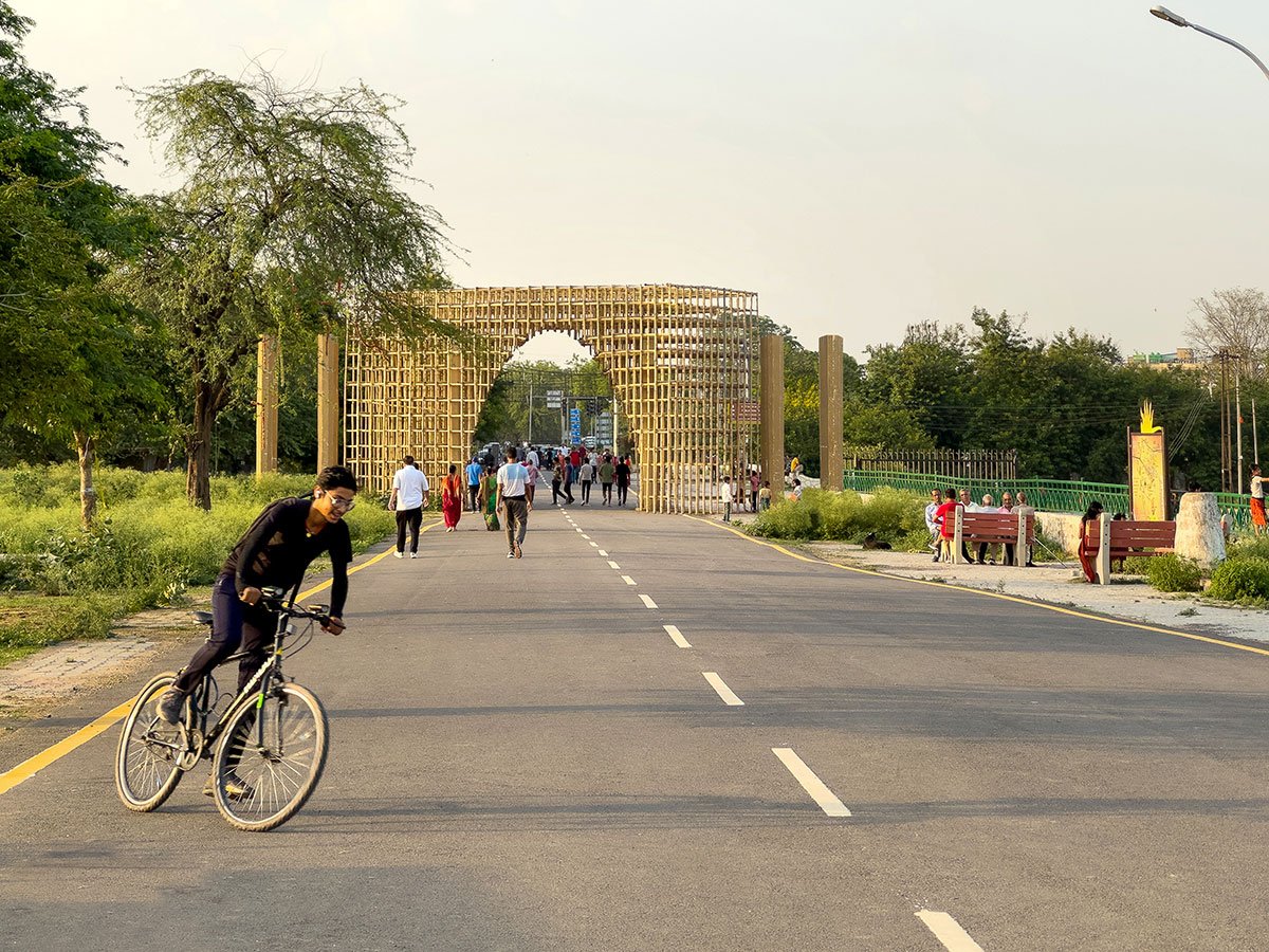 Northeast Commemorative Gate- 36th Surajkund Crafts Mela | atArchitecture
