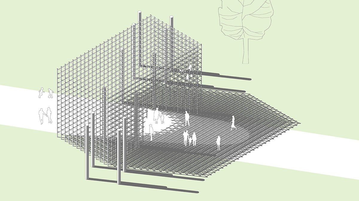 Northeast Commemorative Gate- 36th Surajkund Crafts Mela | atArchitecture