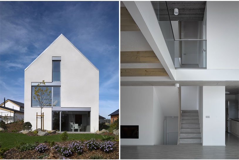 House with a sloping roof2 | Stempel & Tesař architekti