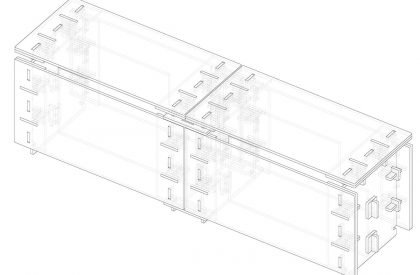 Cardboard-formed Exhibition Space 2.0 | LUO studio