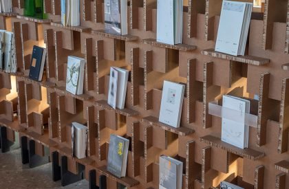 Cardboard-formed Exhibition Space 2.0 | LUO studio