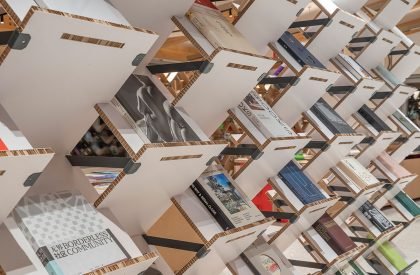 Cardboard-formed Exhibition Space 2.0 | LUO studio