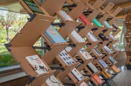 Cardboard-formed Exhibition Space 2.0 | LUO studio