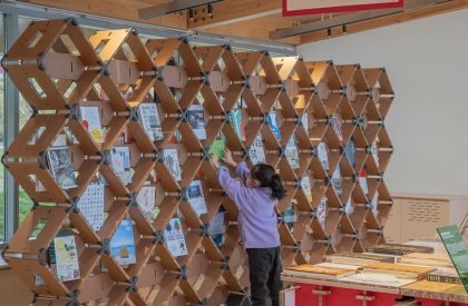 Cardboard-formed Exhibition Space 2.0 | LUO studio