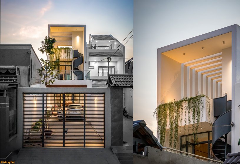 House with Blue Bridge | Story Architecture