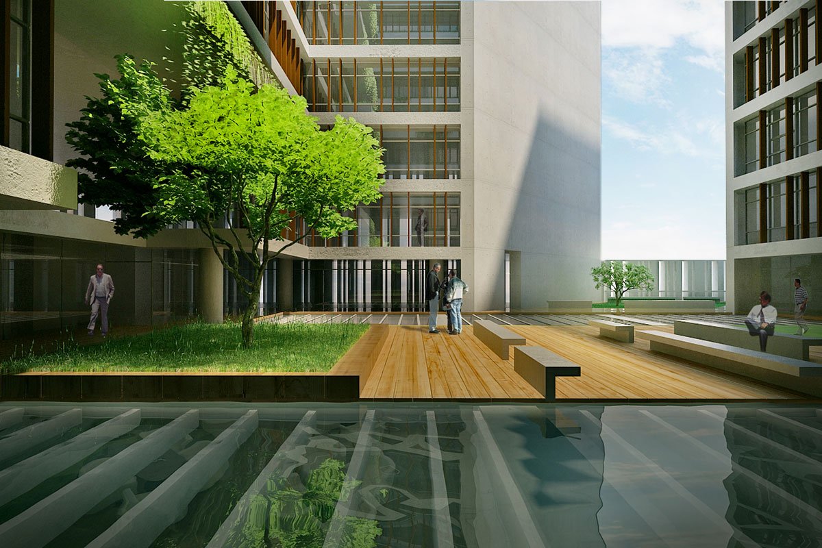 DESCO Head Office | Cubeinside Design Studio + SHATOTTO-Architecture for green living