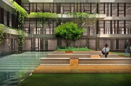 DESCO Head Office | Cubeinside Design Studio + SHATOTTO-Architecture for green living