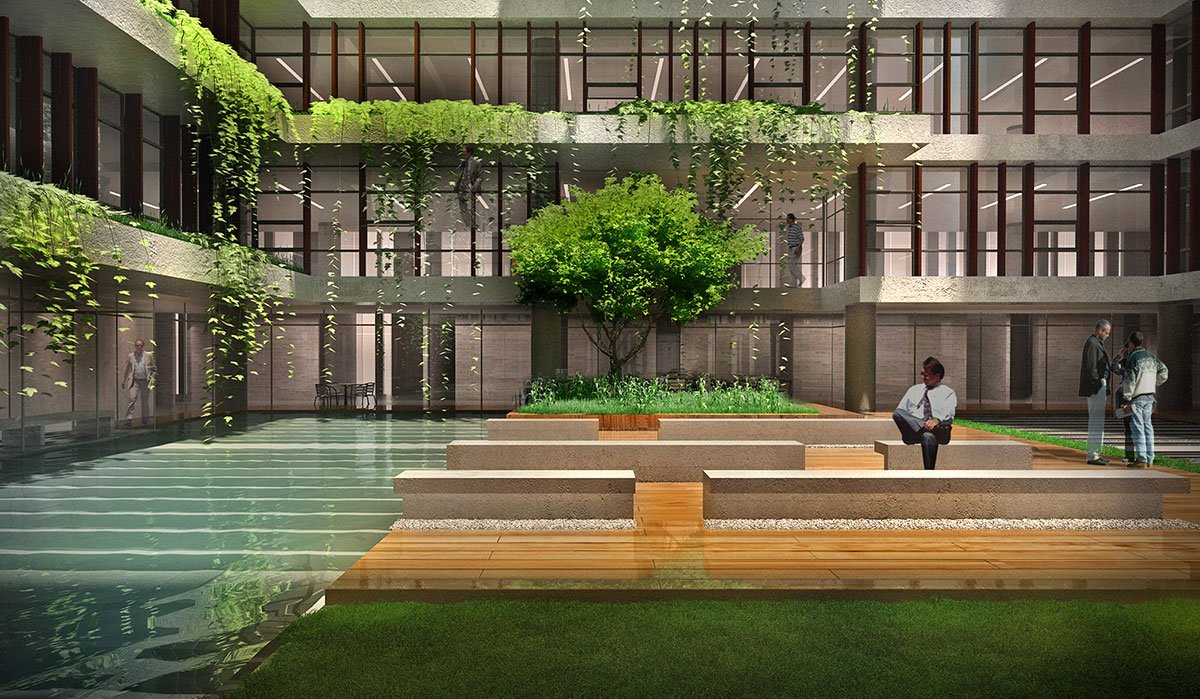 DESCO Head Office | Cubeinside Design Studio + SHATOTTO-Architecture for green living