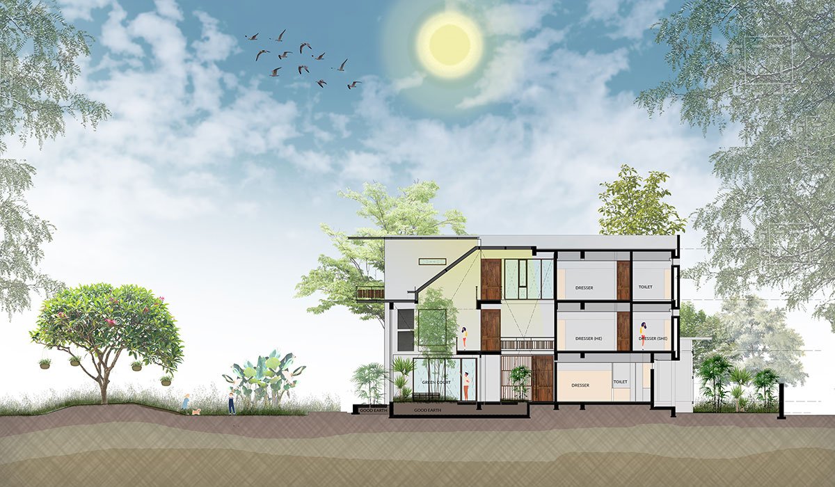 The Pavilion House | Flyingseeds design studio