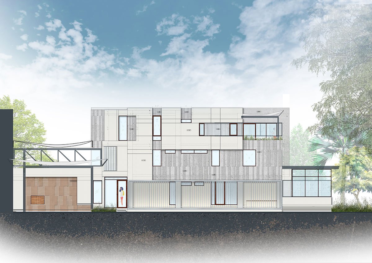 The Pavilion House | Flyingseeds design studio