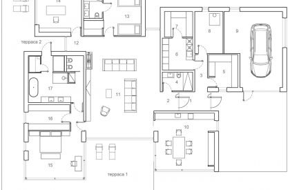 In harmony with nature: a house for two in Repino | Kerimov Architects