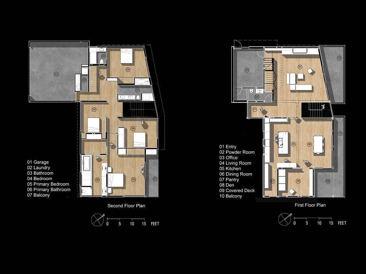 T house | ANX / Aaron Neubert Architects
