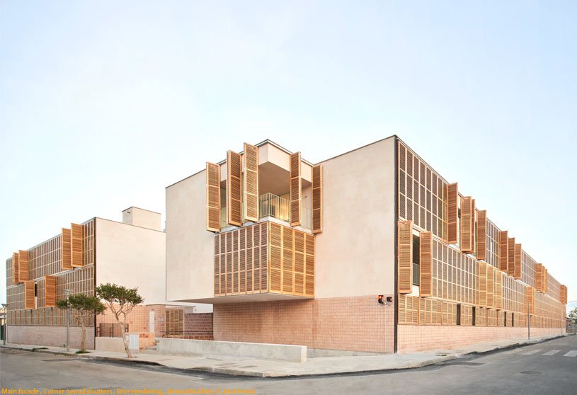 54 Social Housing in inca | Joan J. Fortuny Arquitecte +  Alventosa Morell. Arquitectes