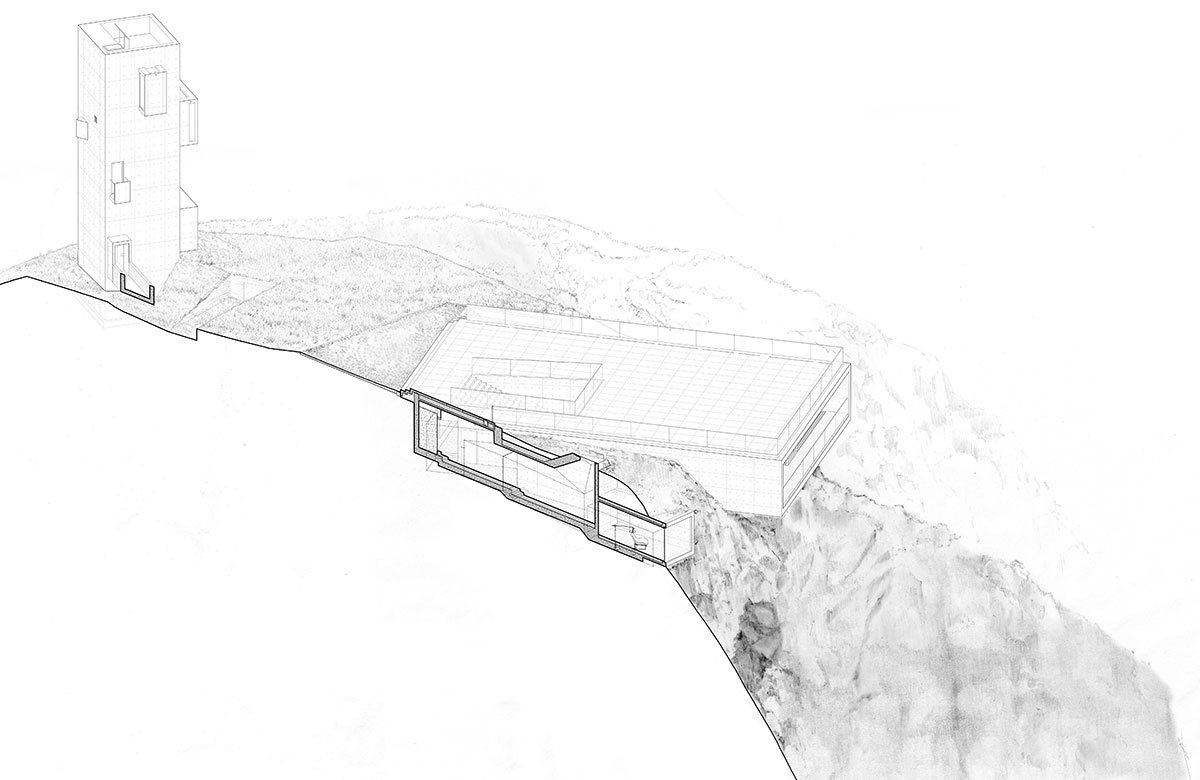 Cliff Café and Tower House | Trace Architecture Office