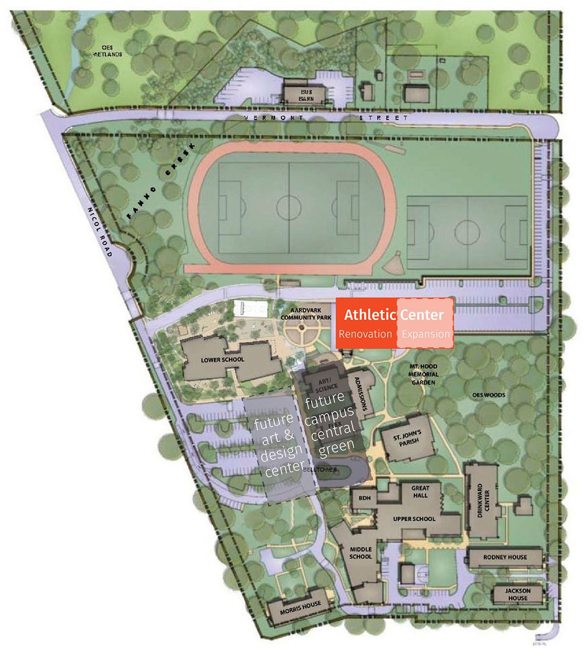 Oregon Episcopal School Athletic Center | Hacker Architects