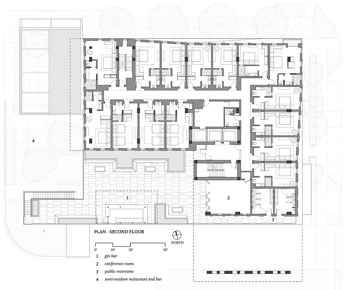 Arrive East Austin Hotel | Baldridge Architects