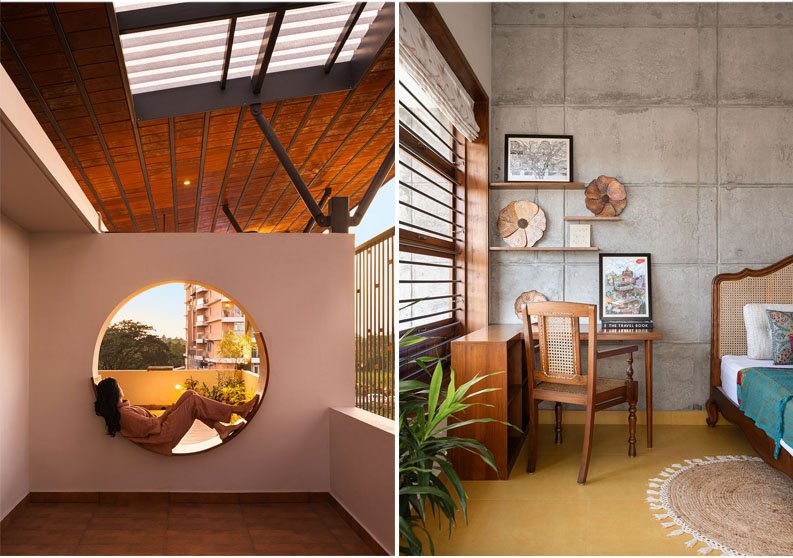 Carving a court of Quietude in a Bustling Cityscape | Mudbricks